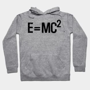 E=MC2 Black Hoodie